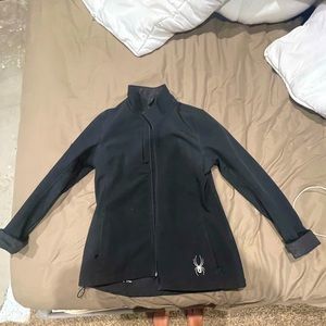 Black Spyder Jacket Size 14